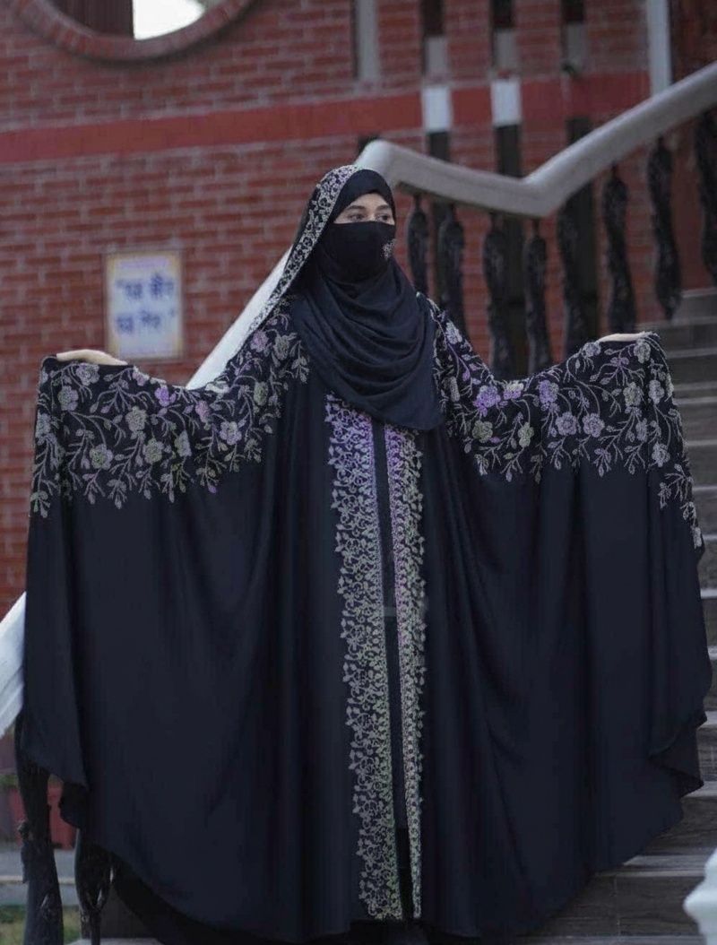 ​? গোলাপ কাপ্তান বোরকা সেট