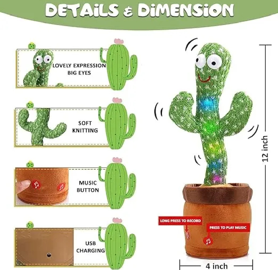 Cactus Dancing Toys