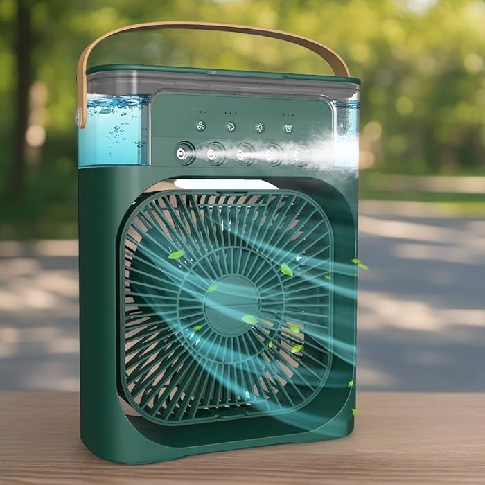 3-in-1 Extonic ET-C702 Air Cooling USB Fan