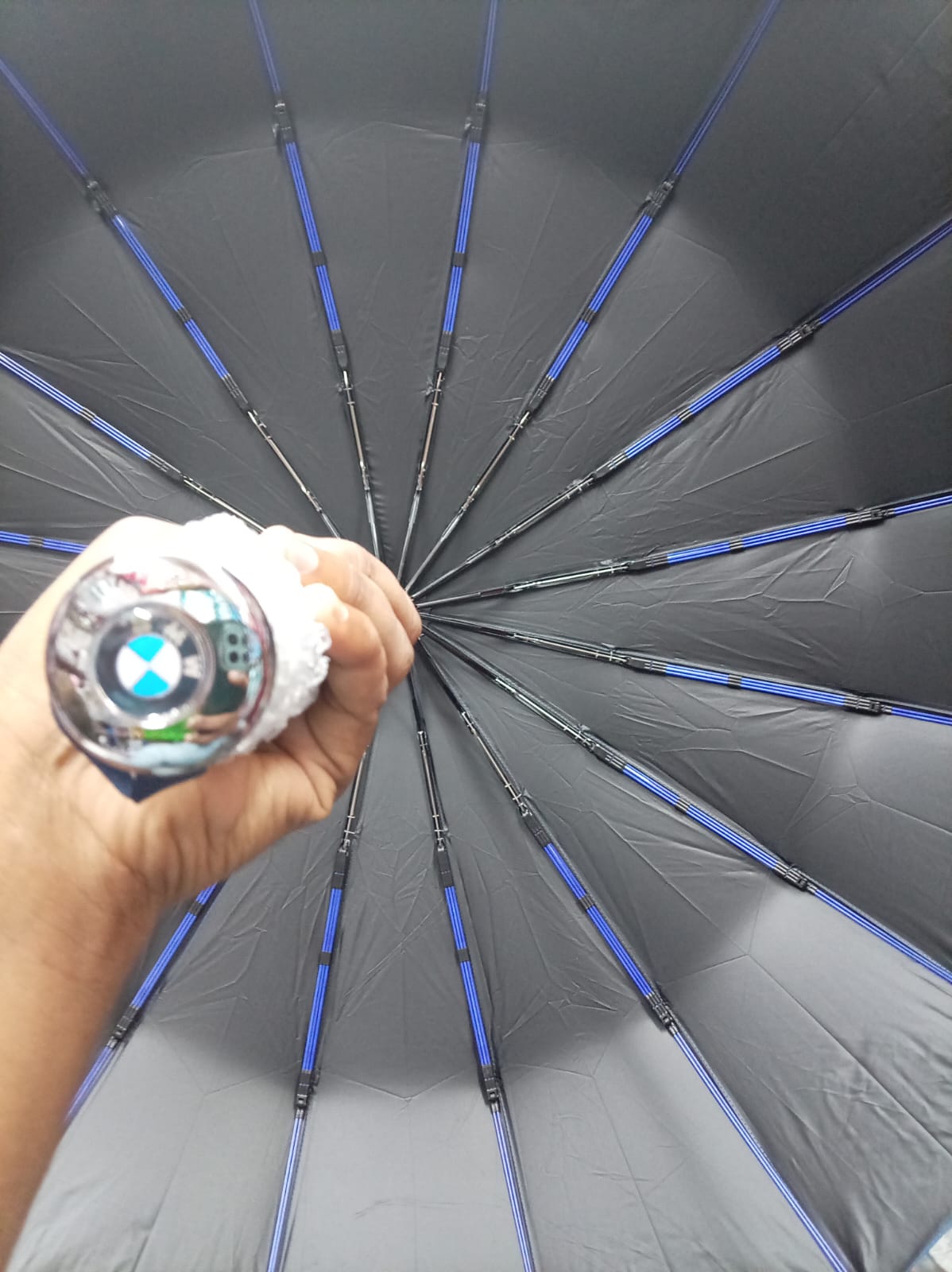 BMW 16 Ribs 96 Bones Windproof Auto Umbrella