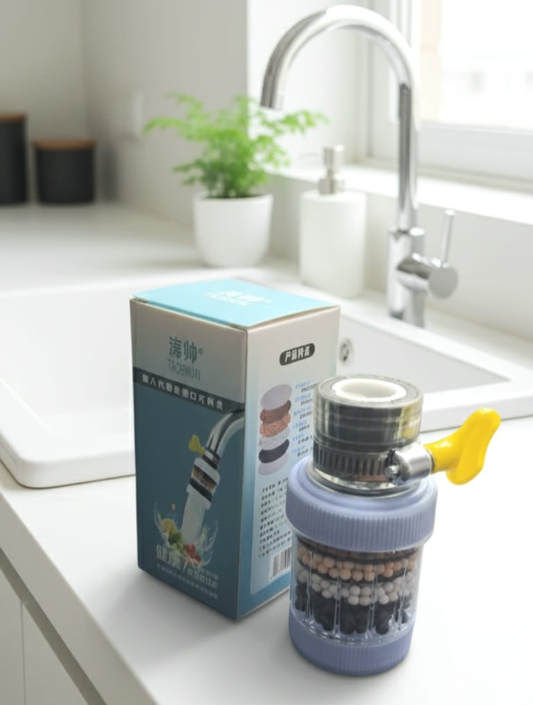Fankiway Universal Interface Activated Carbon Faucet Water Filters Six Layer Water Filter Kitchen Gadgets