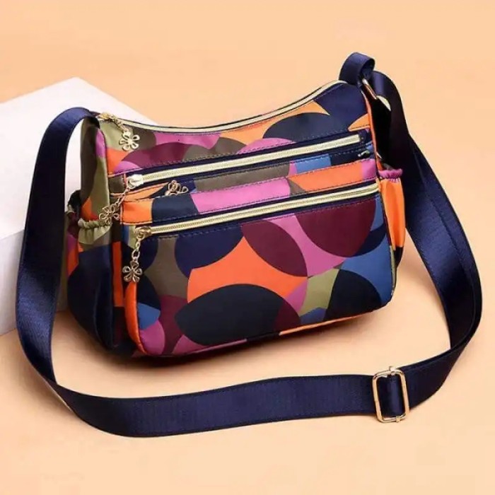Korean sports travel shoulder bag (black)