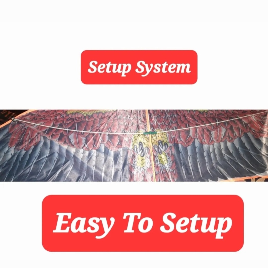 Eagle Kite/eagle ghuri Premium Quality Long Lasting Multicolor Small Size 48″/4 Feet-1 Piece Toys