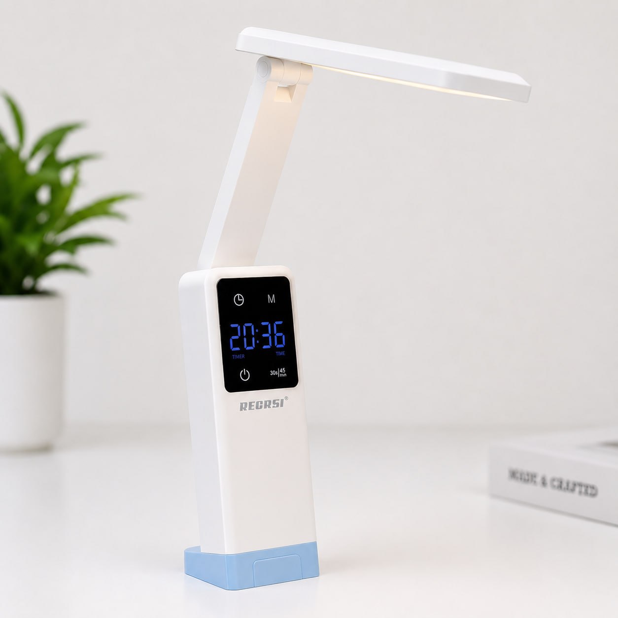 RECRSI 3-in-1 Smart Desk Lamp with 10000 mAh Power Bank 13251