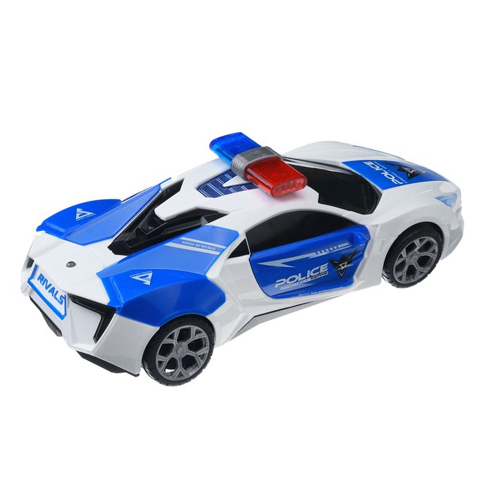 Police Car Flashing LED Light Music Sound Electric Toy 11997