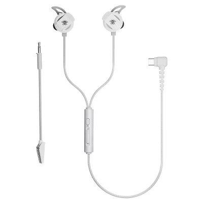 PLEXTONE RX3 Pro Cyberpunk In-Ear Wired Gaming Earphone with Dual Detachable Mic, 10mm Dynamic Driver & Deep Bass for Mobile & PC 12779