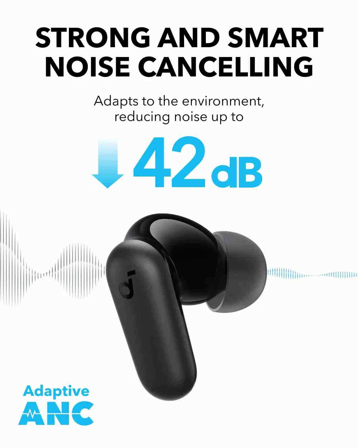 Soundcore R50i NC Earbuds 42dB ANC