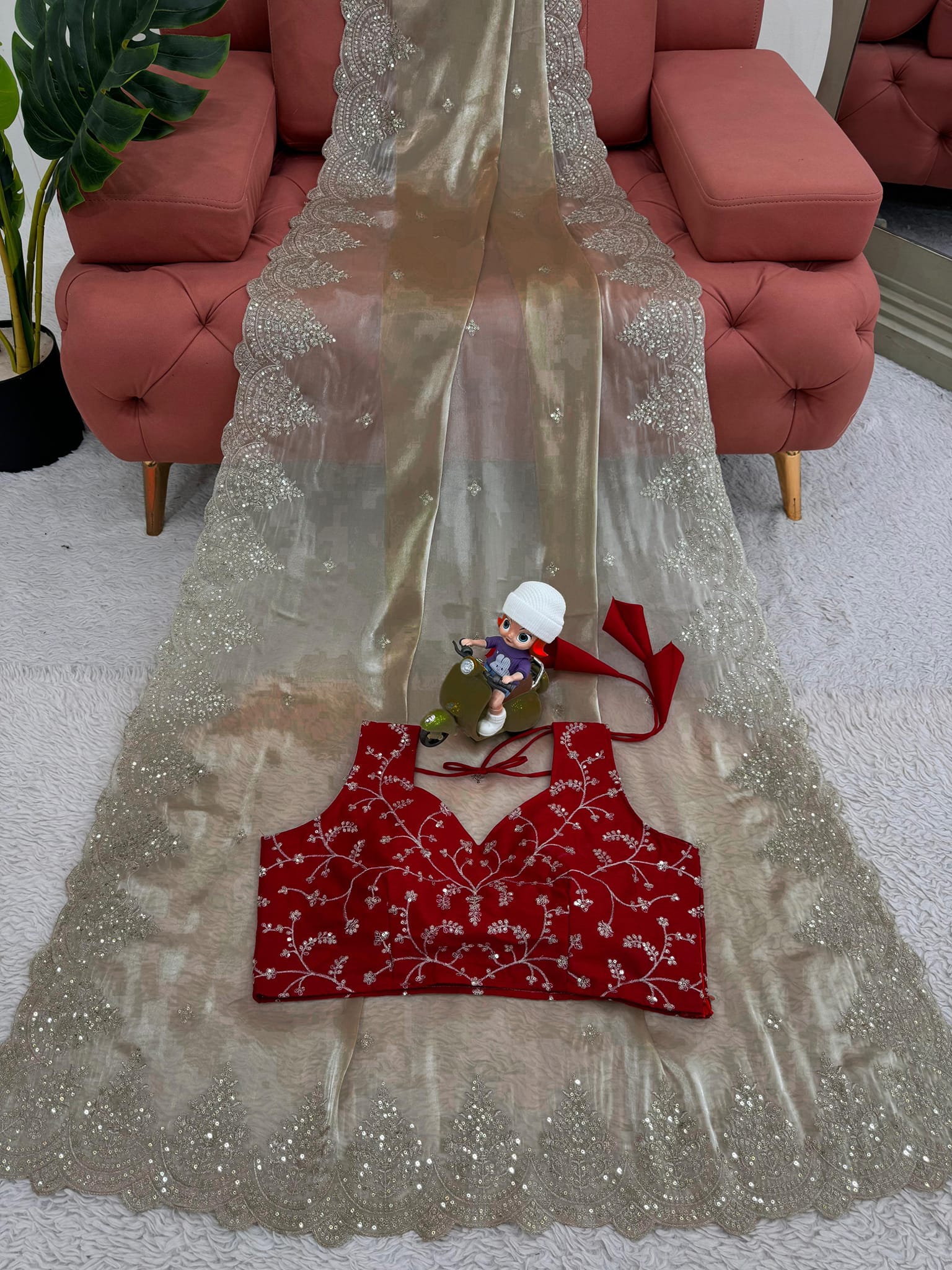 Original Indian Imported Zimmy Choo Saree