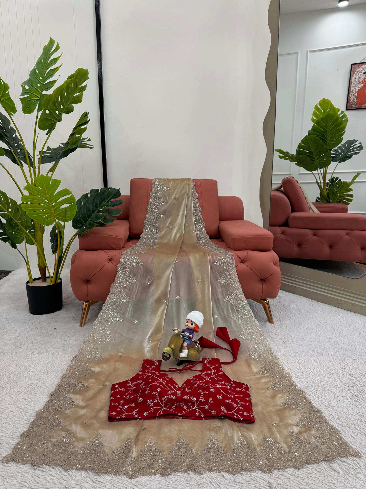 Original Indian Imported Zimmy Choo Saree