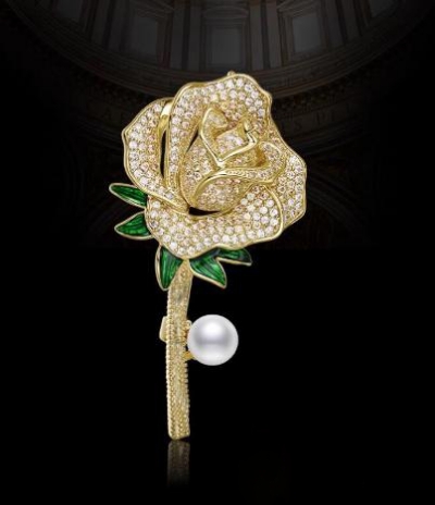 Brooch hijab safety pin
