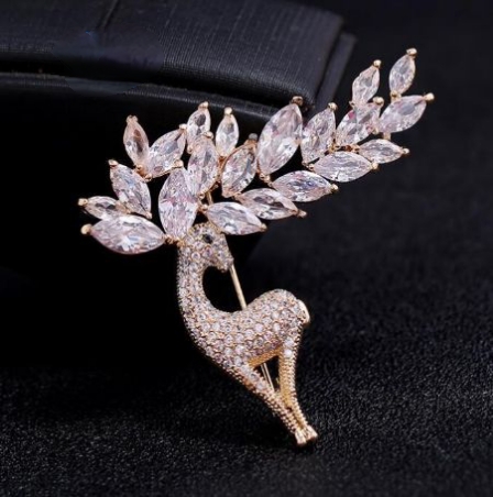 Brooch hijab safety pin