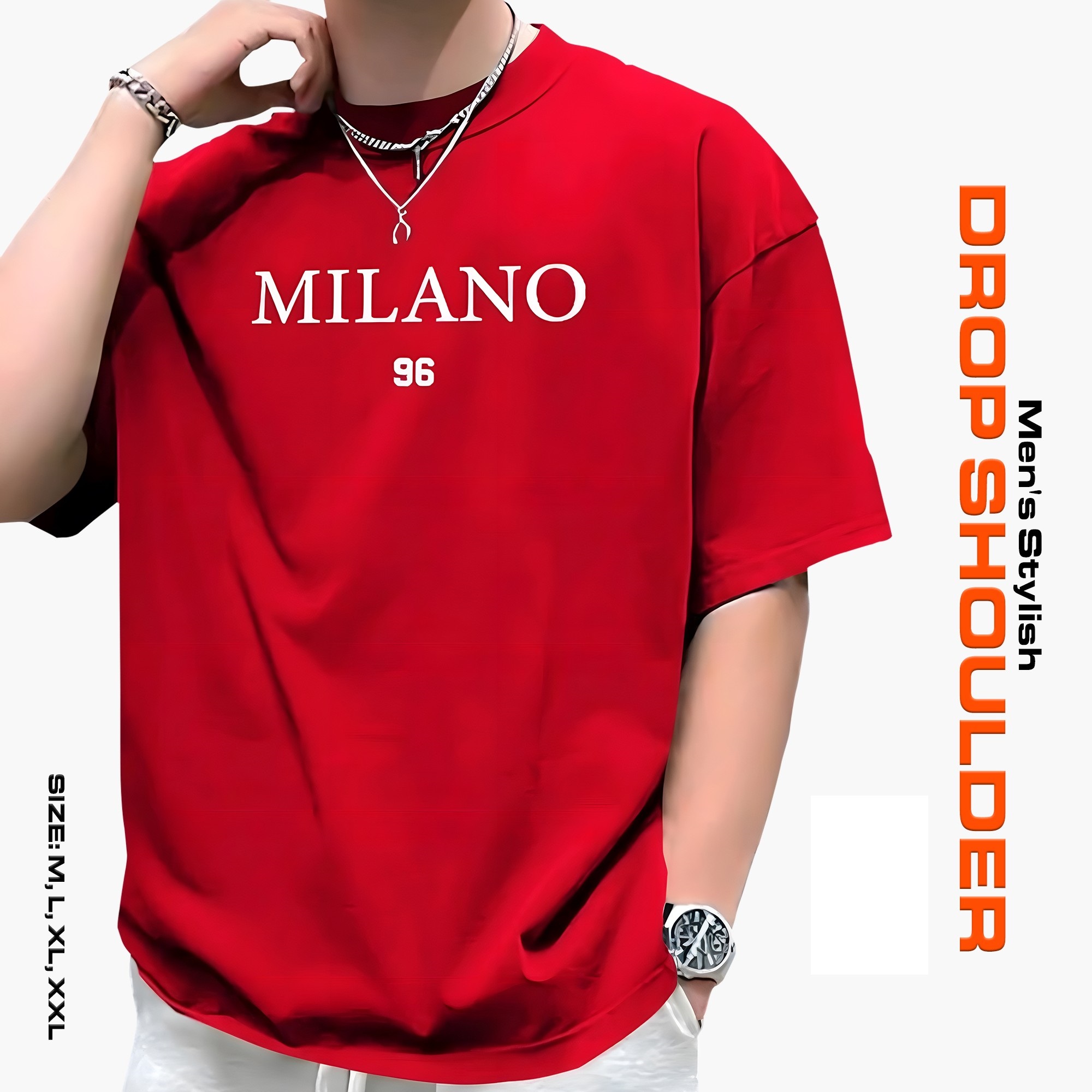 Men’s stylish drop shoulder t-shirt