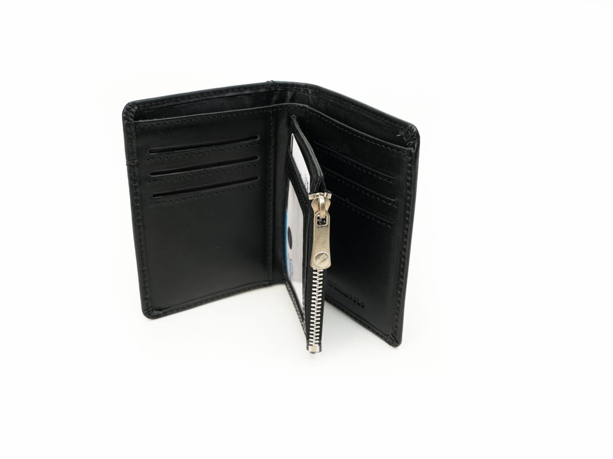 Mens Medium Short Wallet Genuine Leather ART-136