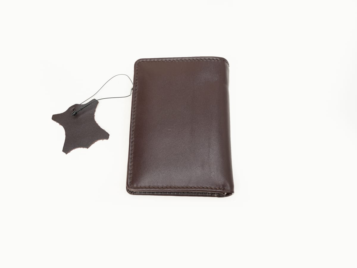 Mens Medium Short Wallet Genuine Leather ART-136