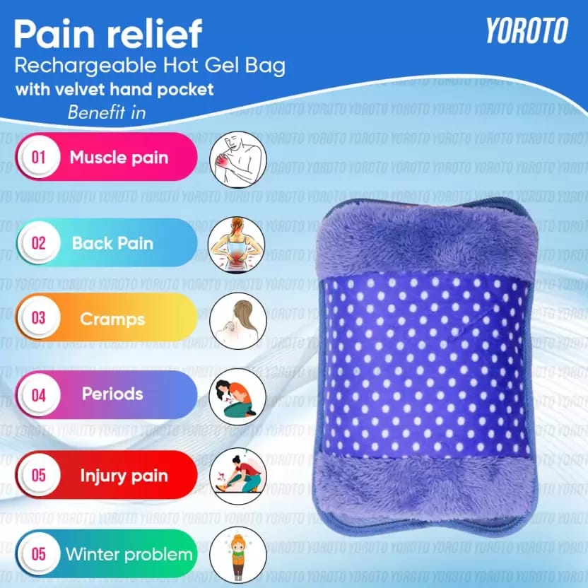 Electric Hot Water Bag Pain Remover