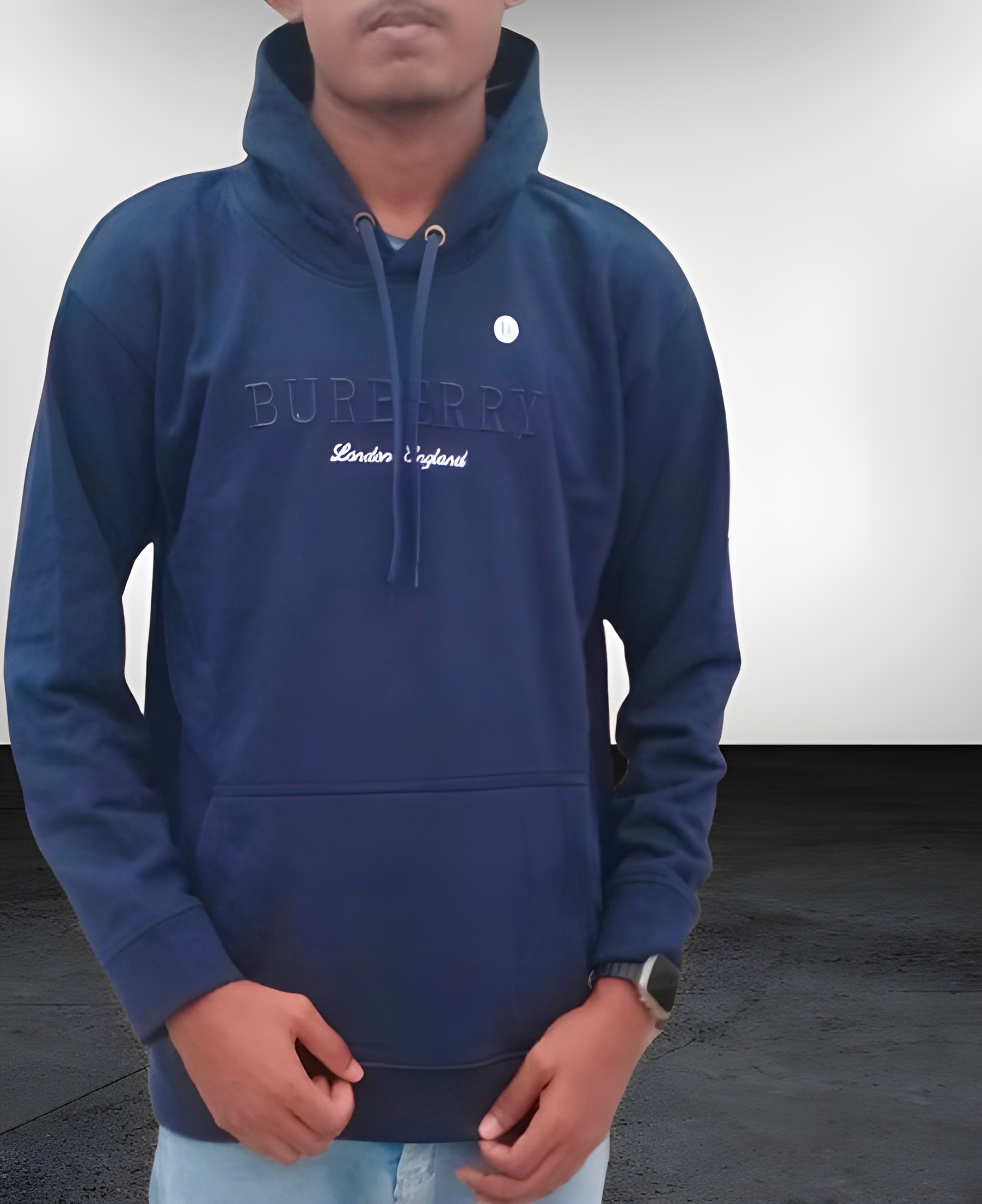 BURBERRY Premium Hoodie – Full Sleeves For Men