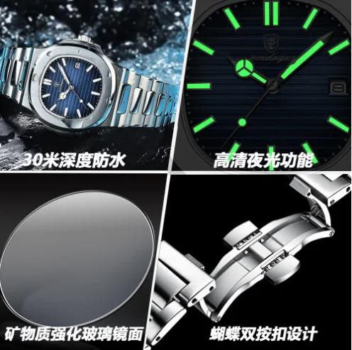 POEDAGAR Luxury Men Watches