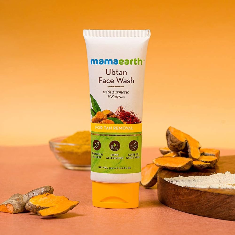 Mama earth ubtan Face wash কলকাতা দিয়ে আনা