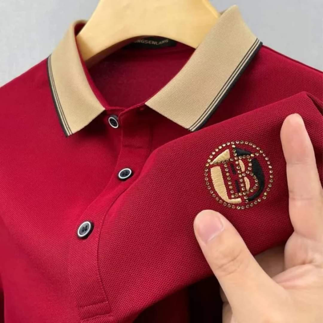 ? **Super Premium Polo Shirt – red
