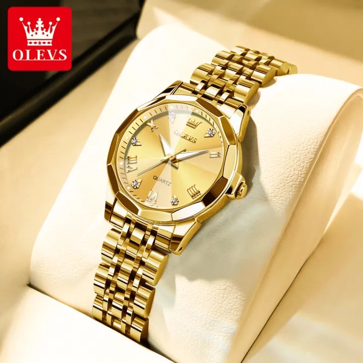 OLEVS Watch for Women Branded Stainless steel E-Mart BD
