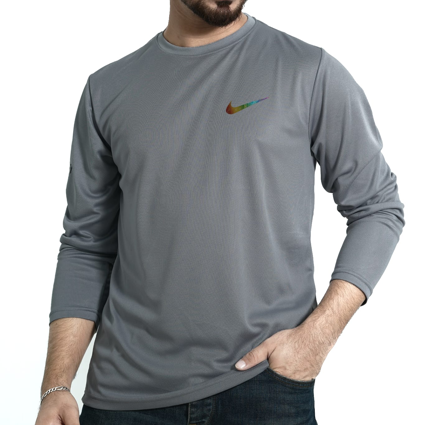 Stylish Full Sleeve Mash T-Shirt