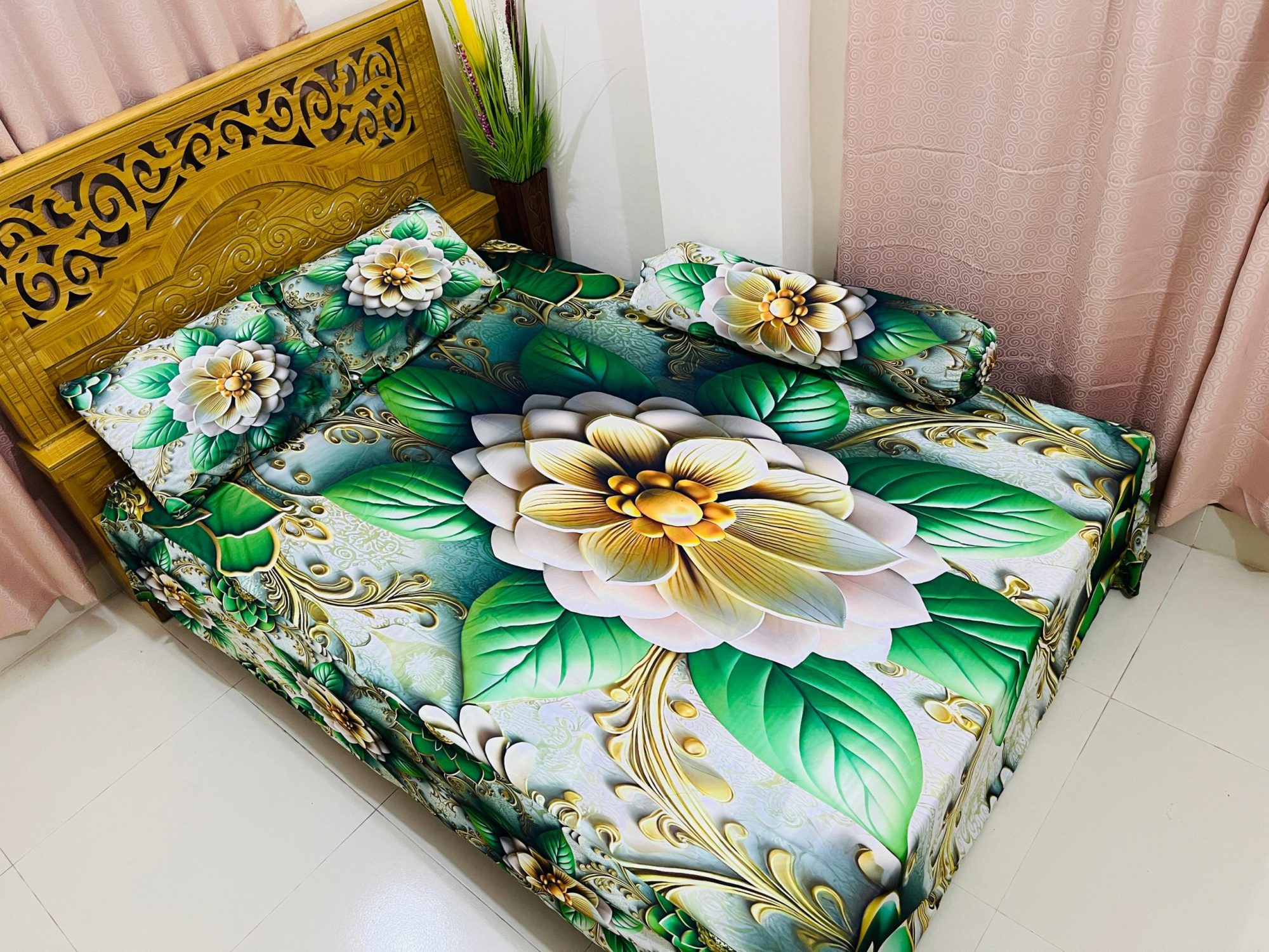 3D bedsheets অথবা বিছানার চাদর