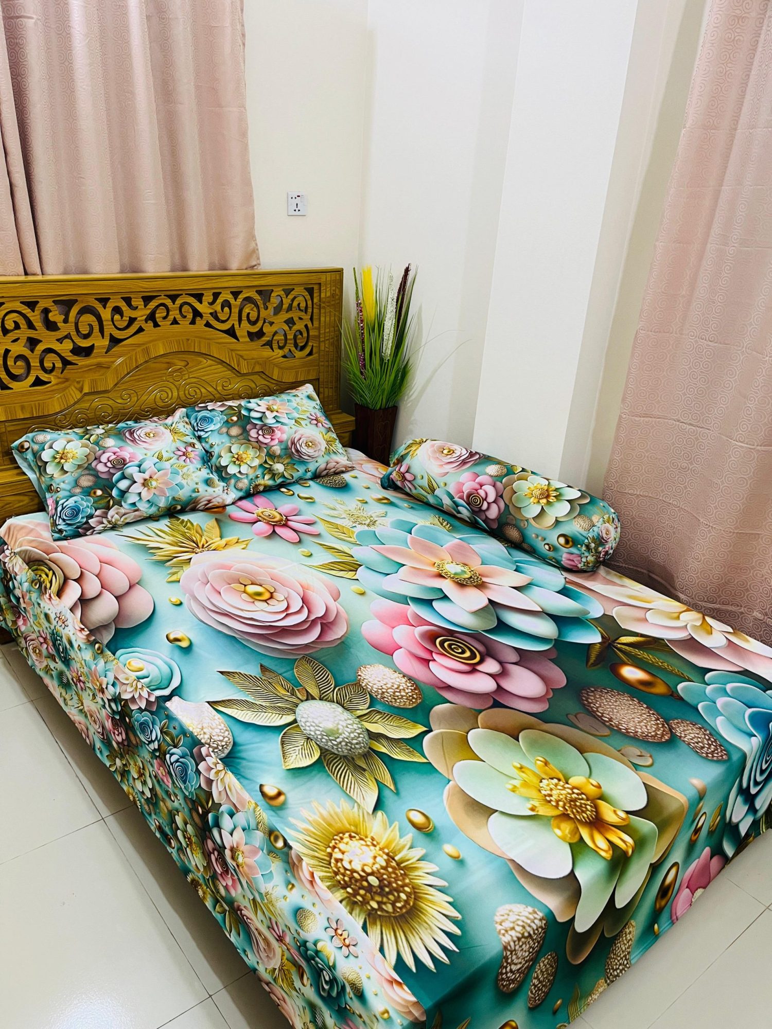 3D bedsheets অথবা বিছানার চাদর