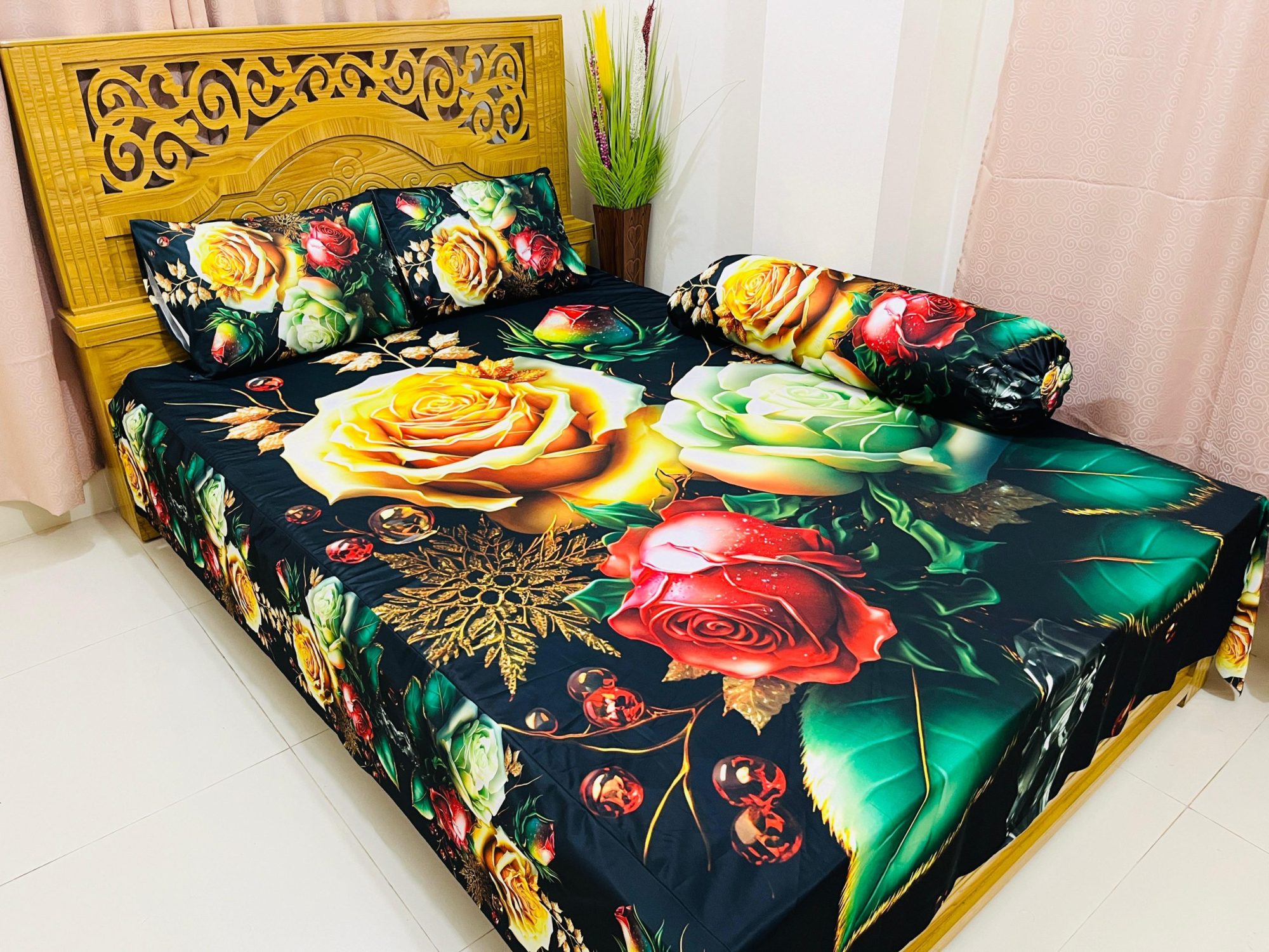 3D bedsheets অথবা বিছানার চাদর