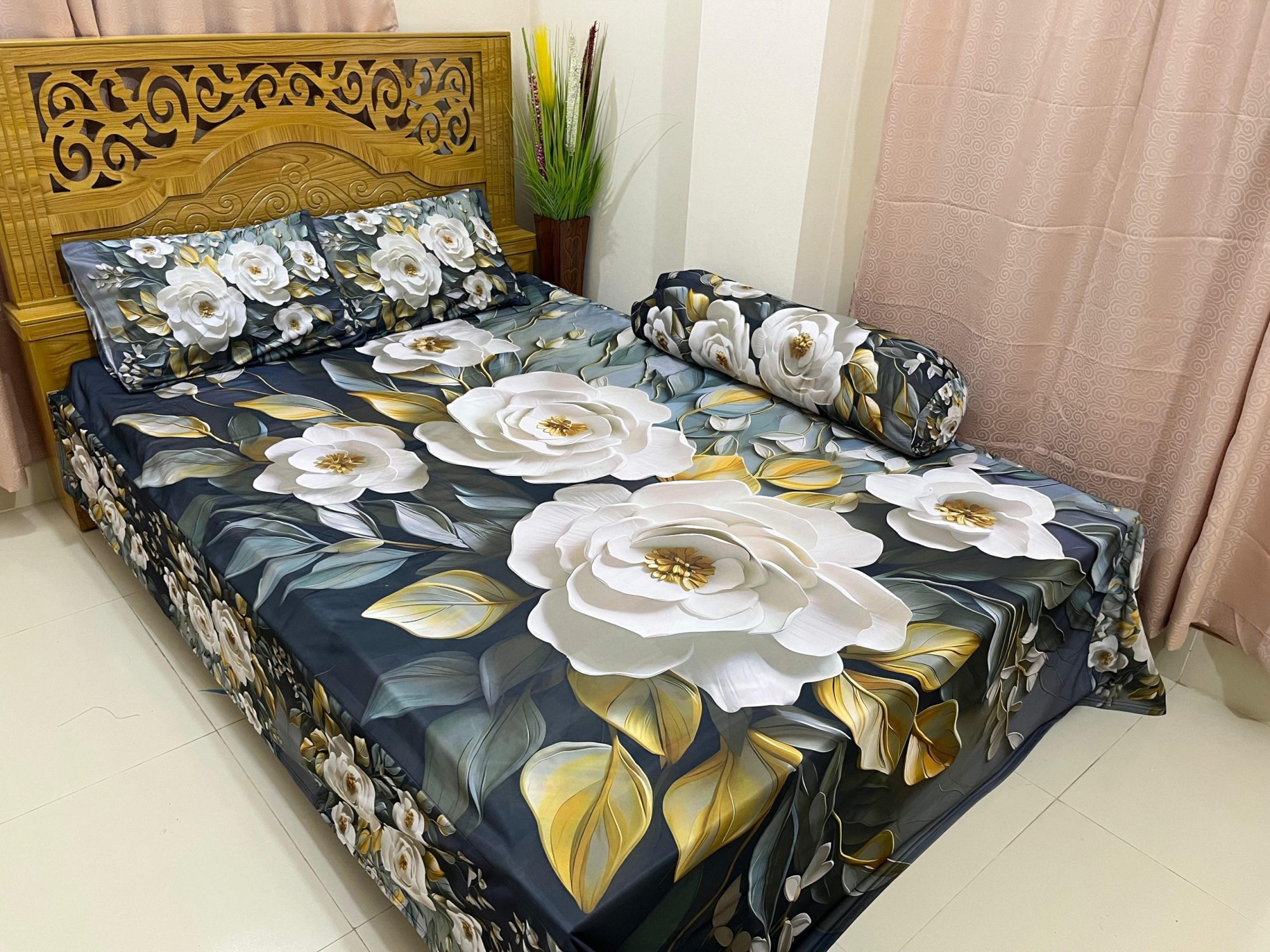 3D bedsheets অথবা বিছানার চাদর