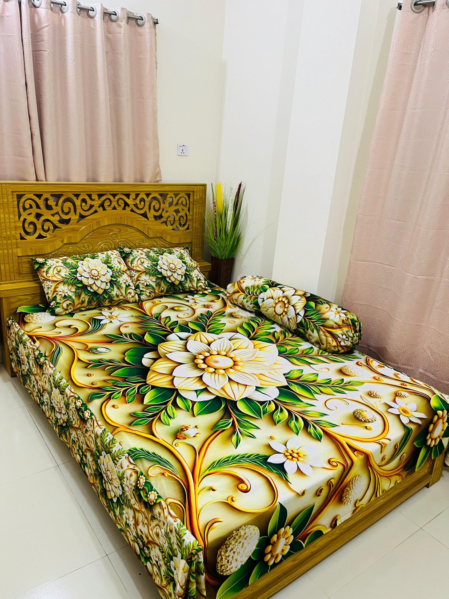 3D bedsheets অথবা বিছানার চাদর