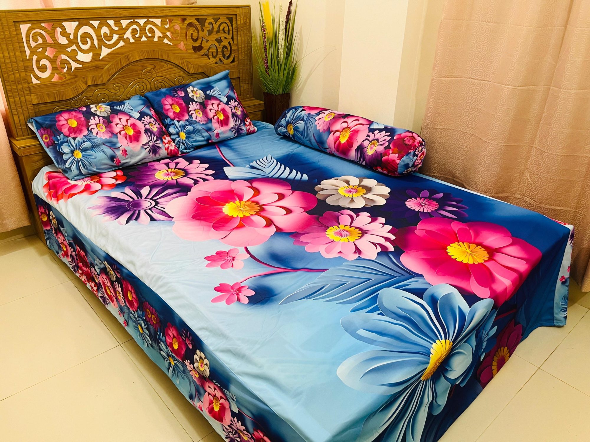 3D bedsheets অথবা বিছানার চাদর