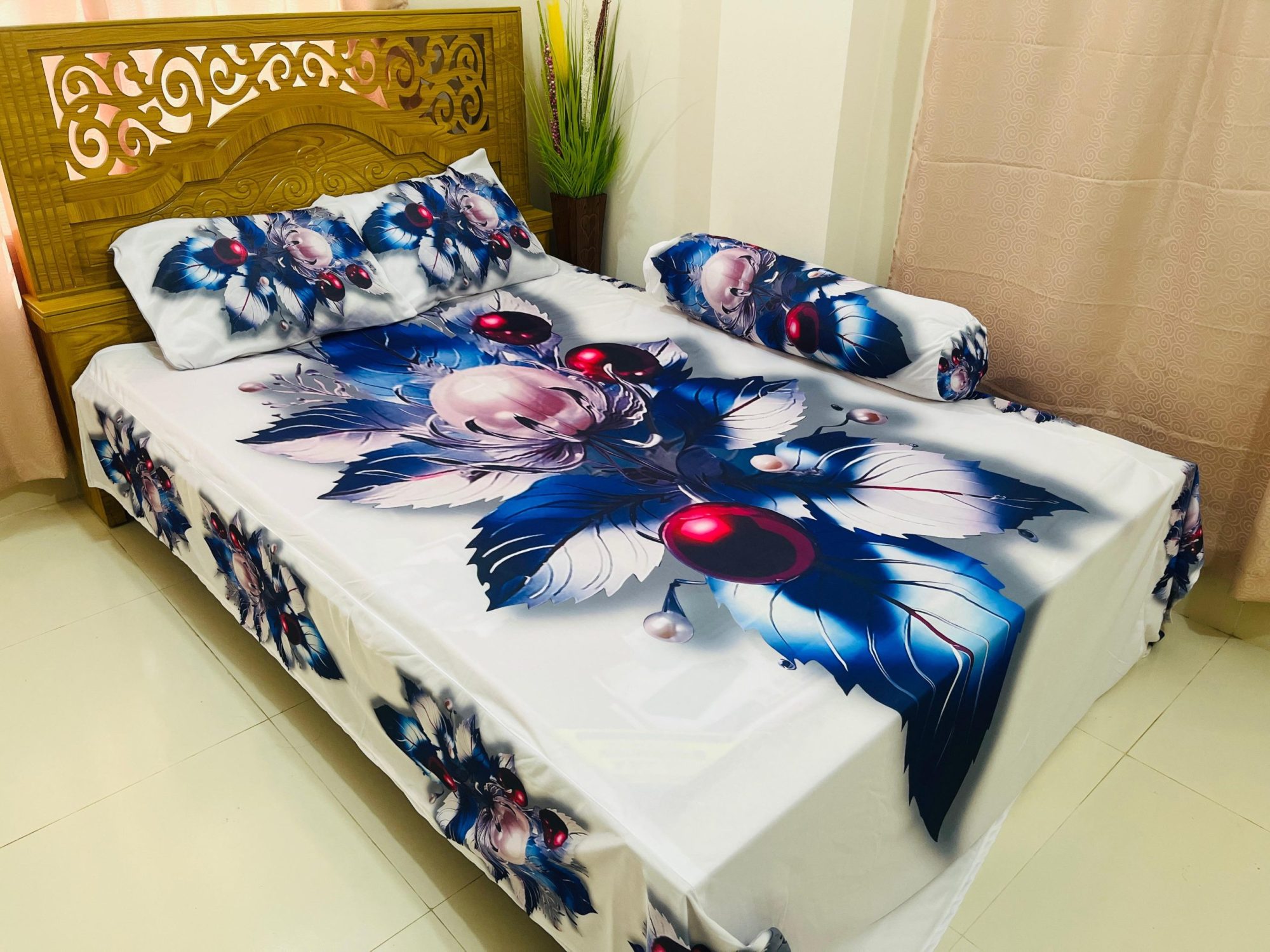 3D bedsheets অথবা বিছানার চাদর