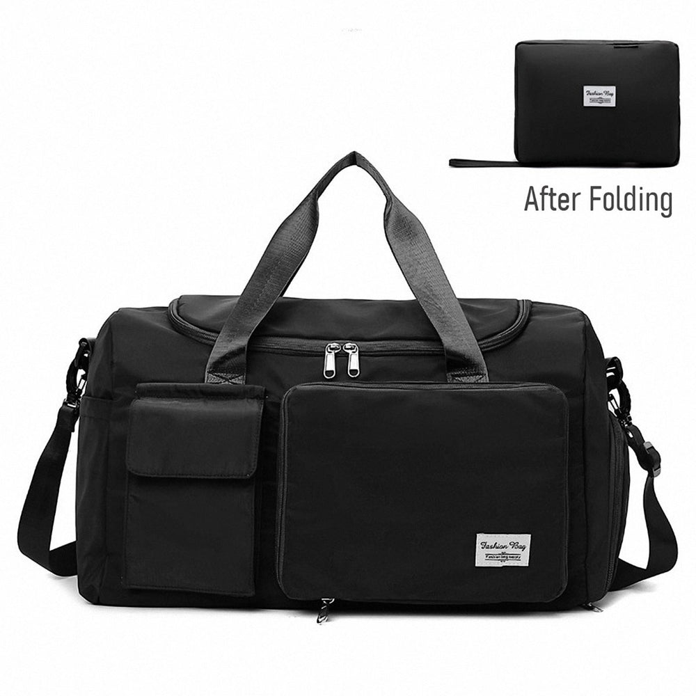 Fashionable Large Capacity Travel & Gym Bag – purple