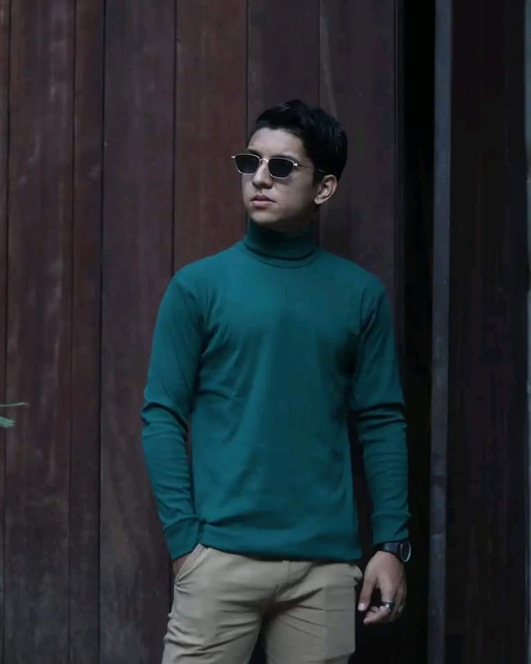 Turtle Neck T-shirts 2 pieces Exclusive combo