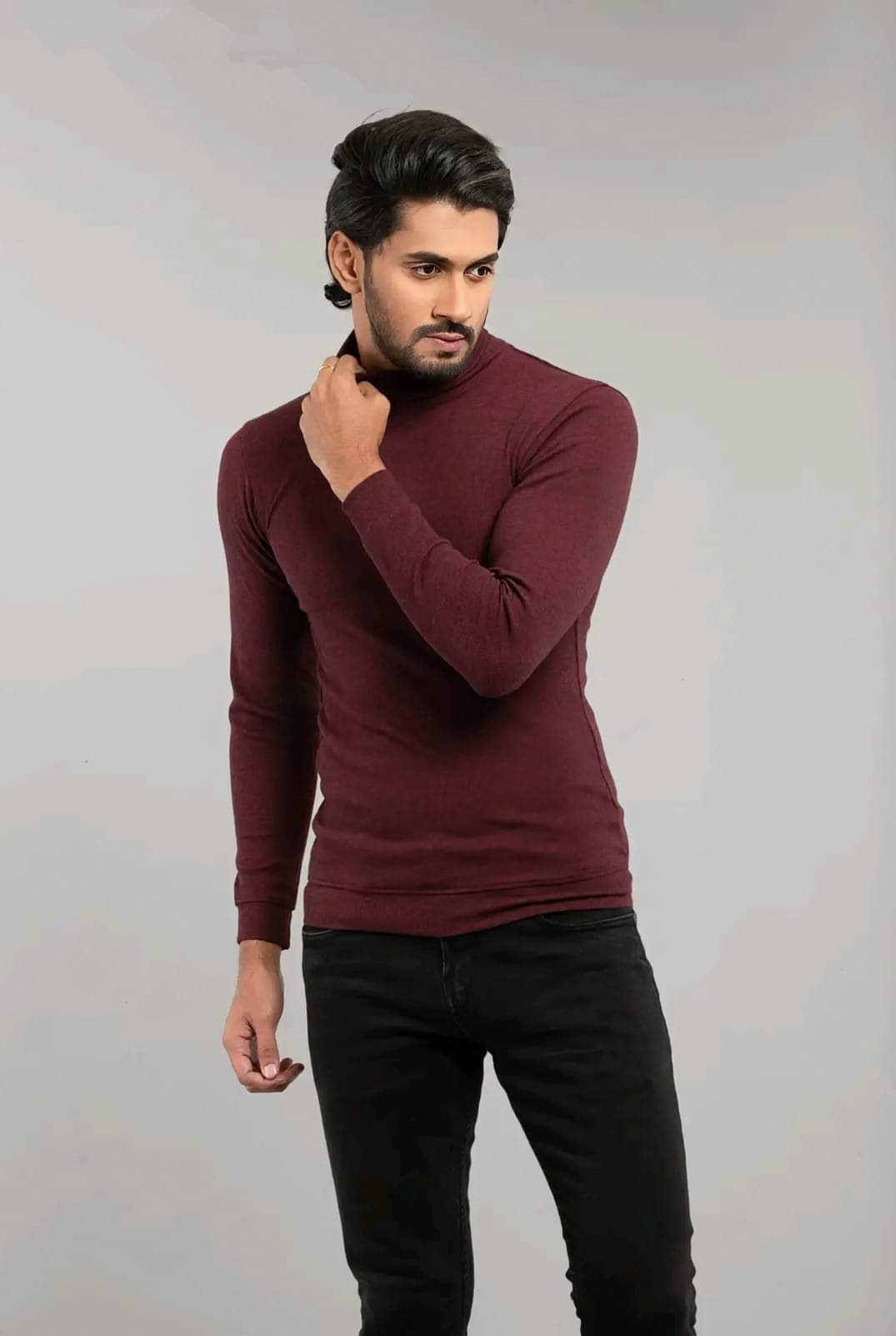 Turtle Neck T-shirts 2 pieces Exclusive combo