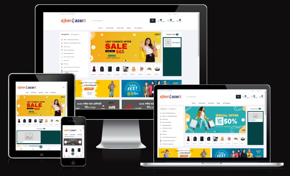 Laravel E-commerce Website
