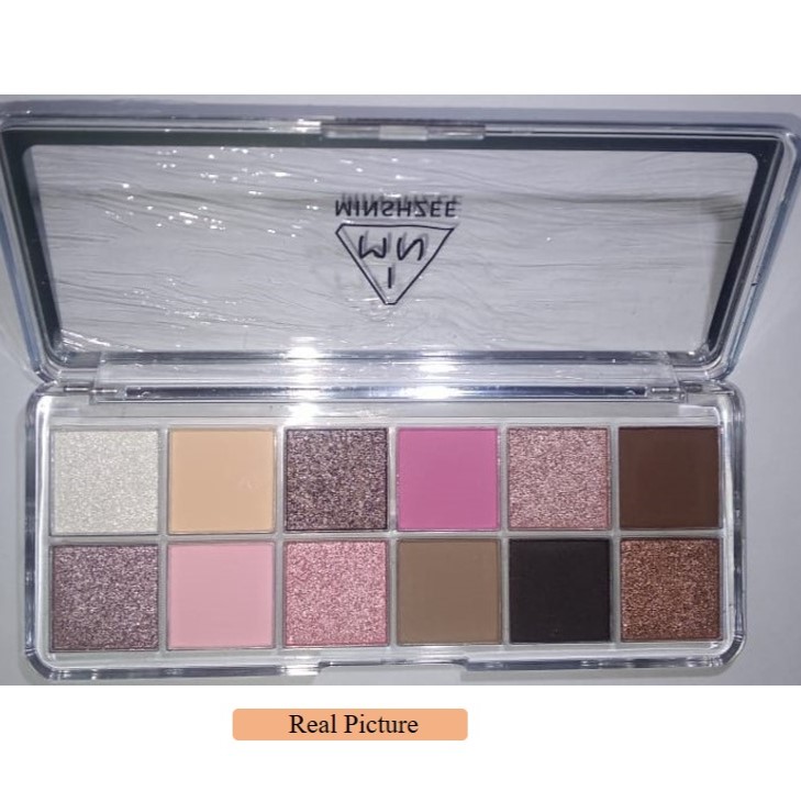 12 Colors Eyeshadow Palette Natural Long-lasting Waterproof Makeup Cosmetic