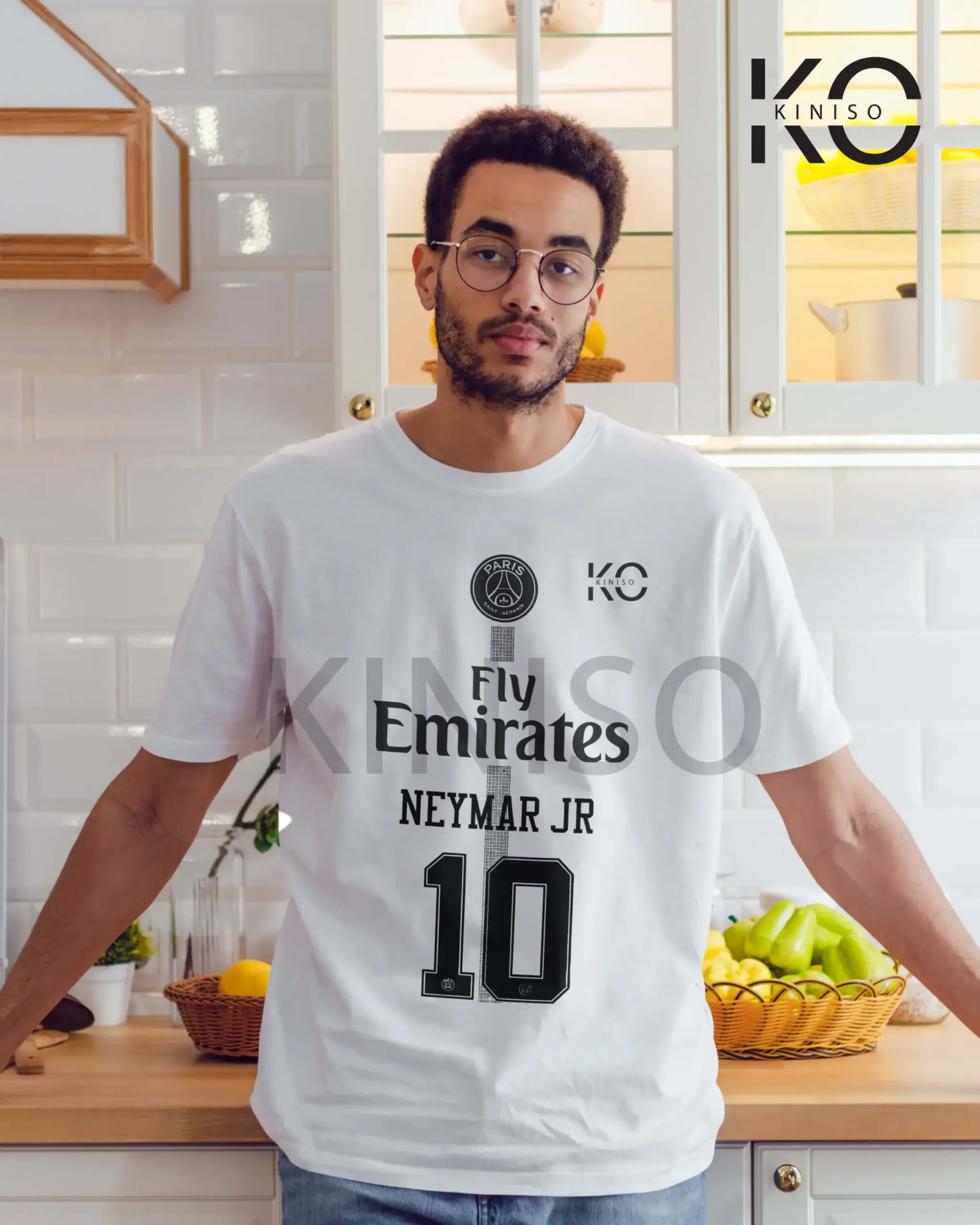 Neymar Jr Casual Tshirt – Fly Emirates 10 – In Bangladesh
