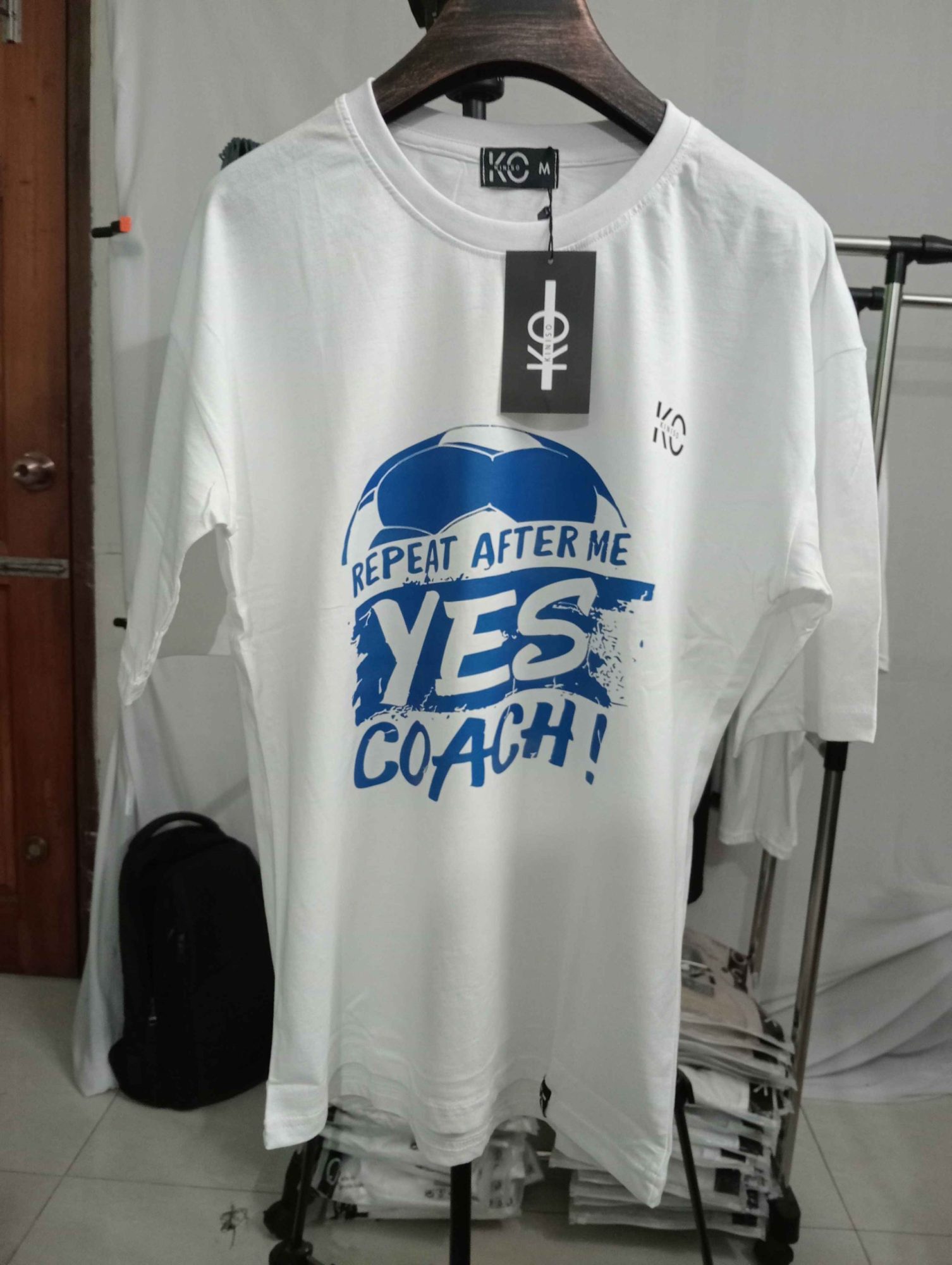 Football t-shirts – Yes Coach – soccer tees – in Bangladesh