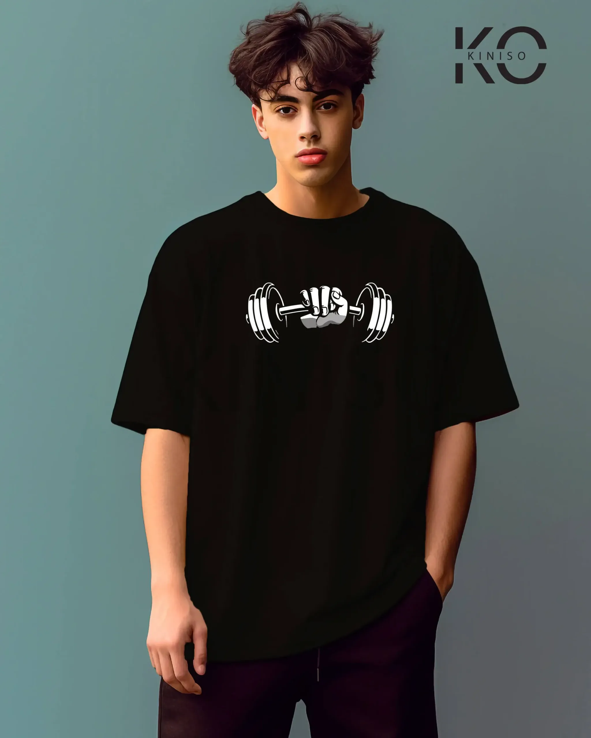 T shirt gym with Just pump it Design printed for men