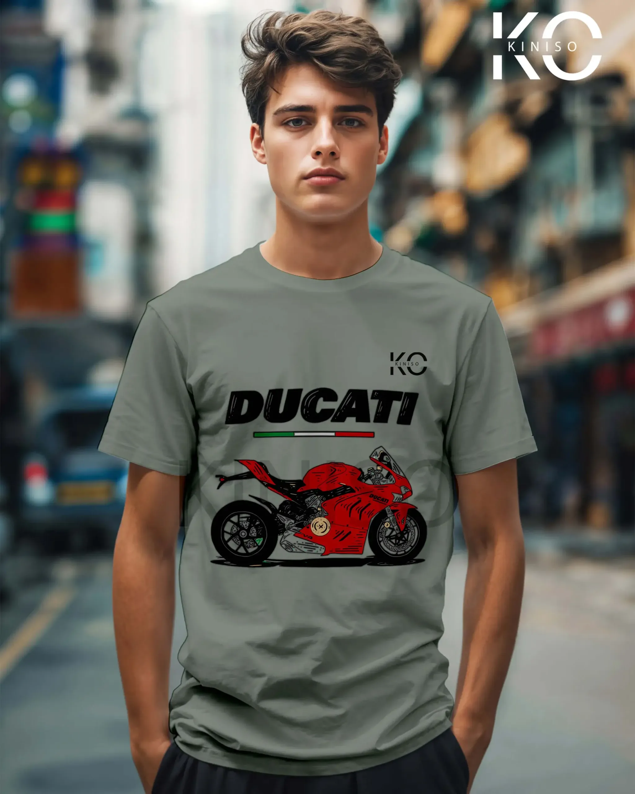 T-Shirts for Ducati Motorcycle Lover with theme printed