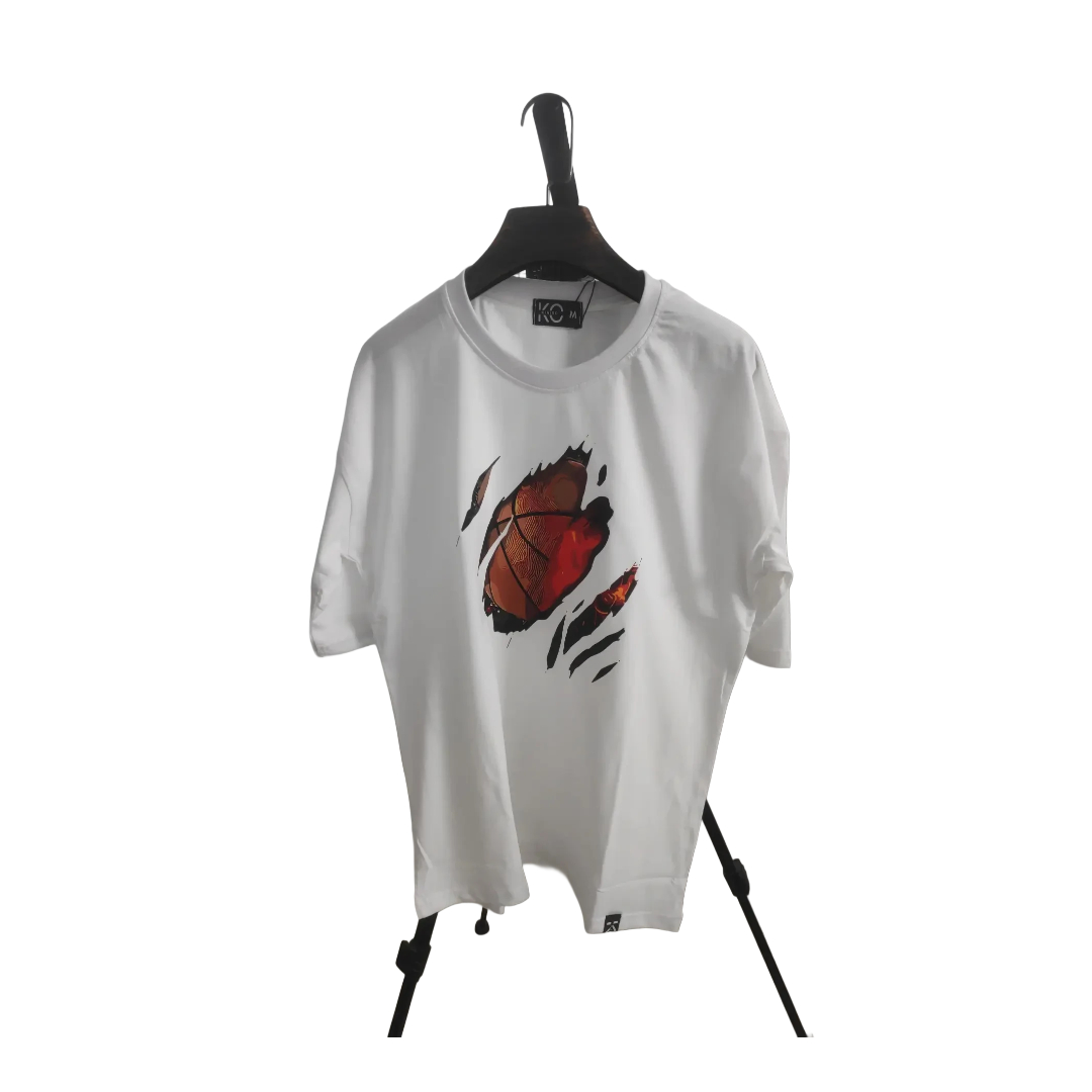 Basketball Crack graffiti printed Graphic t shirts for NBA Lover in Bangladesh