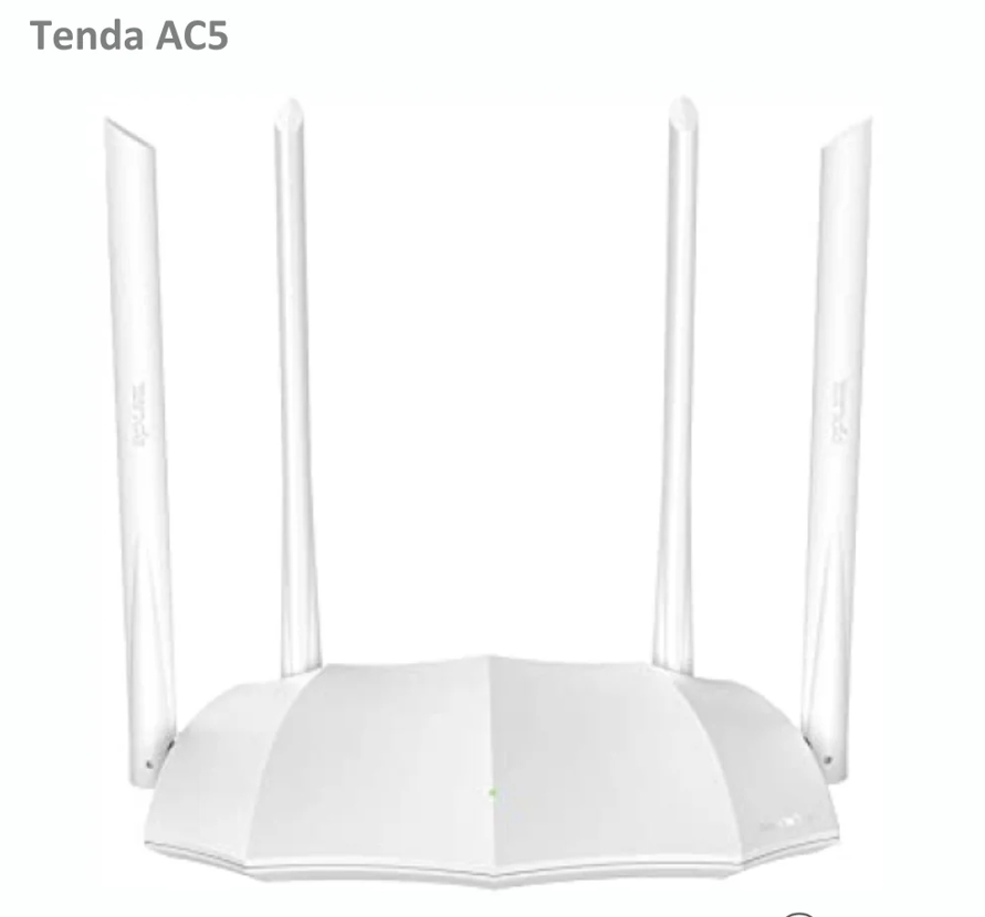 Tenda AC5 AC1200 Mbps Dual-Band Wi-Fi Router