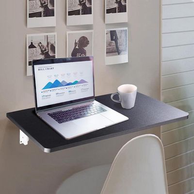 Wall Mounted Table malaysian wood { not foalded} white color only