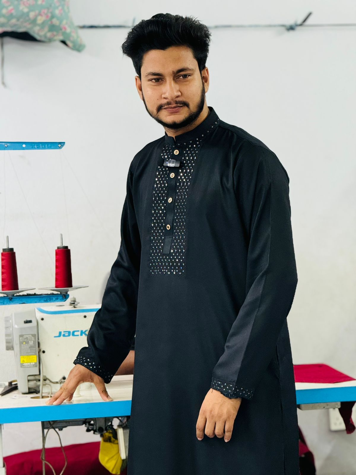 Embroidary Punjabi For men