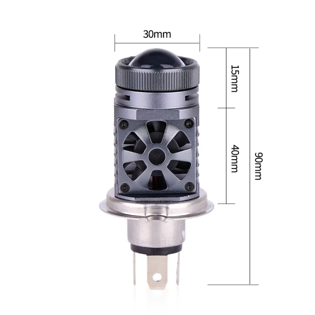 T8 LED ORGINAL HEADLIGHT_AL-ABRAR_H4/HS1 9V-18V/50W/5000LM