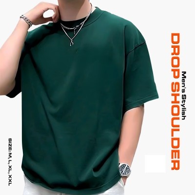 MEN’S TRENDY DROP SHOULDER EFFORTLESSLY STYLISH & COMFORTABLE.