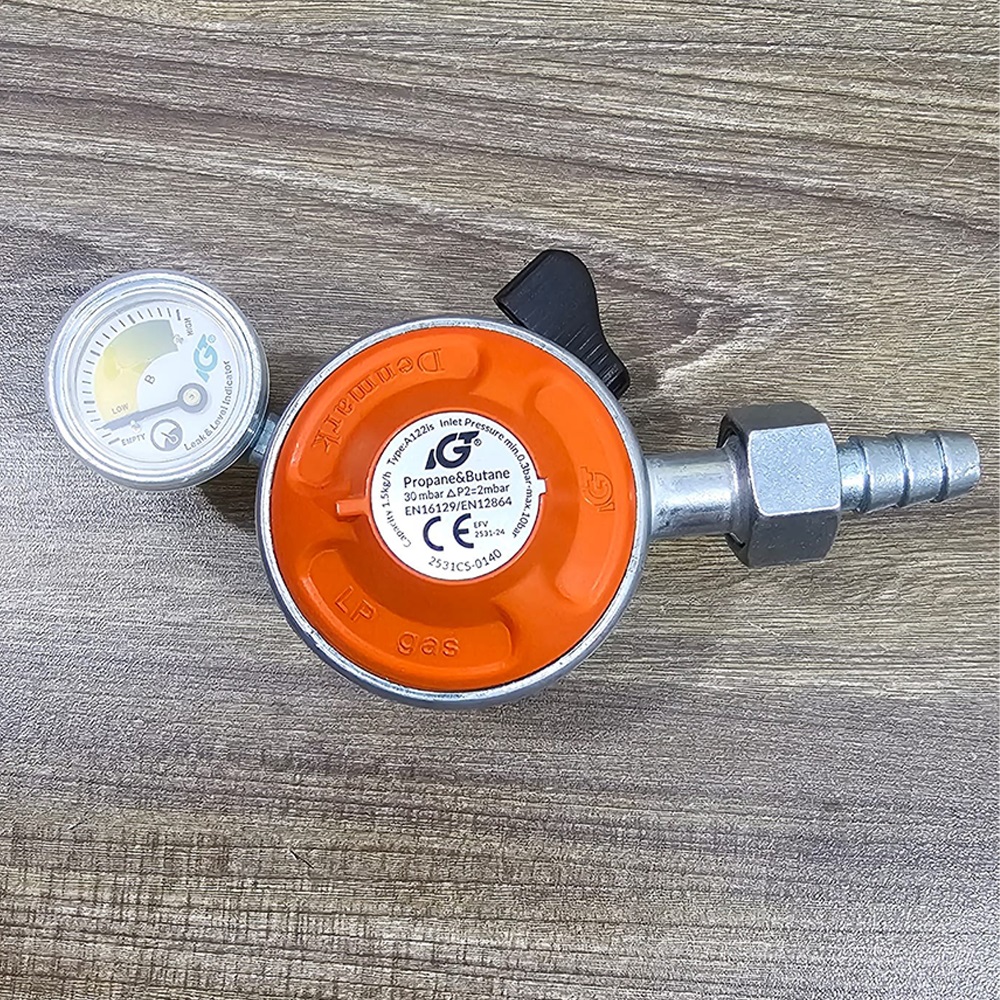 IGT A122si LPG Gas Safety Regulator – Orange