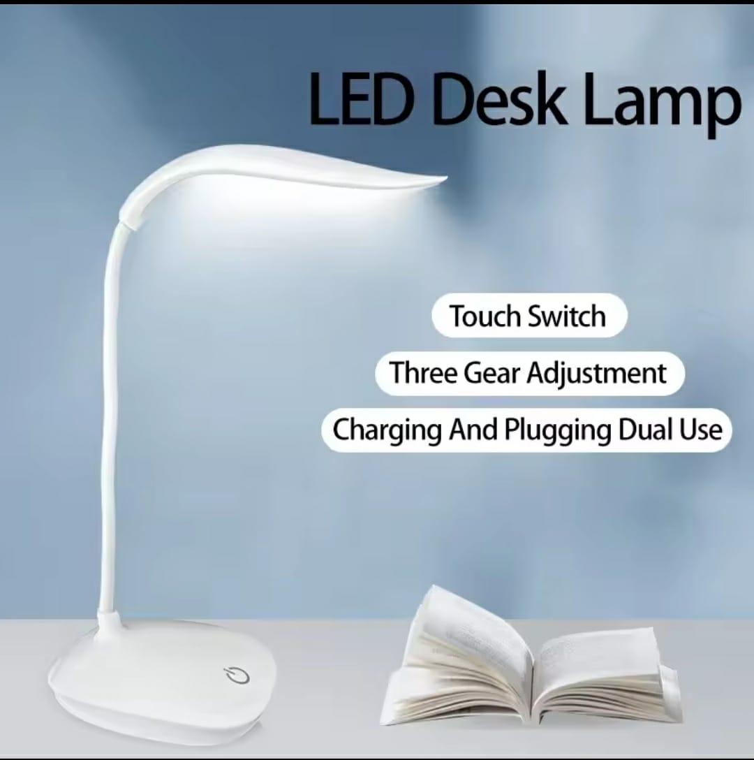 ? LED ডেস্ক ল্যাম্প – আধুনিক, স্টাইলিশ এবং আই-প্রোটেকশন সহ! ?