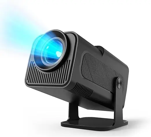 HY320 Portable Auto Keystone Projector ,FHD 1080P Smart Projector , Built-in Android 13.0